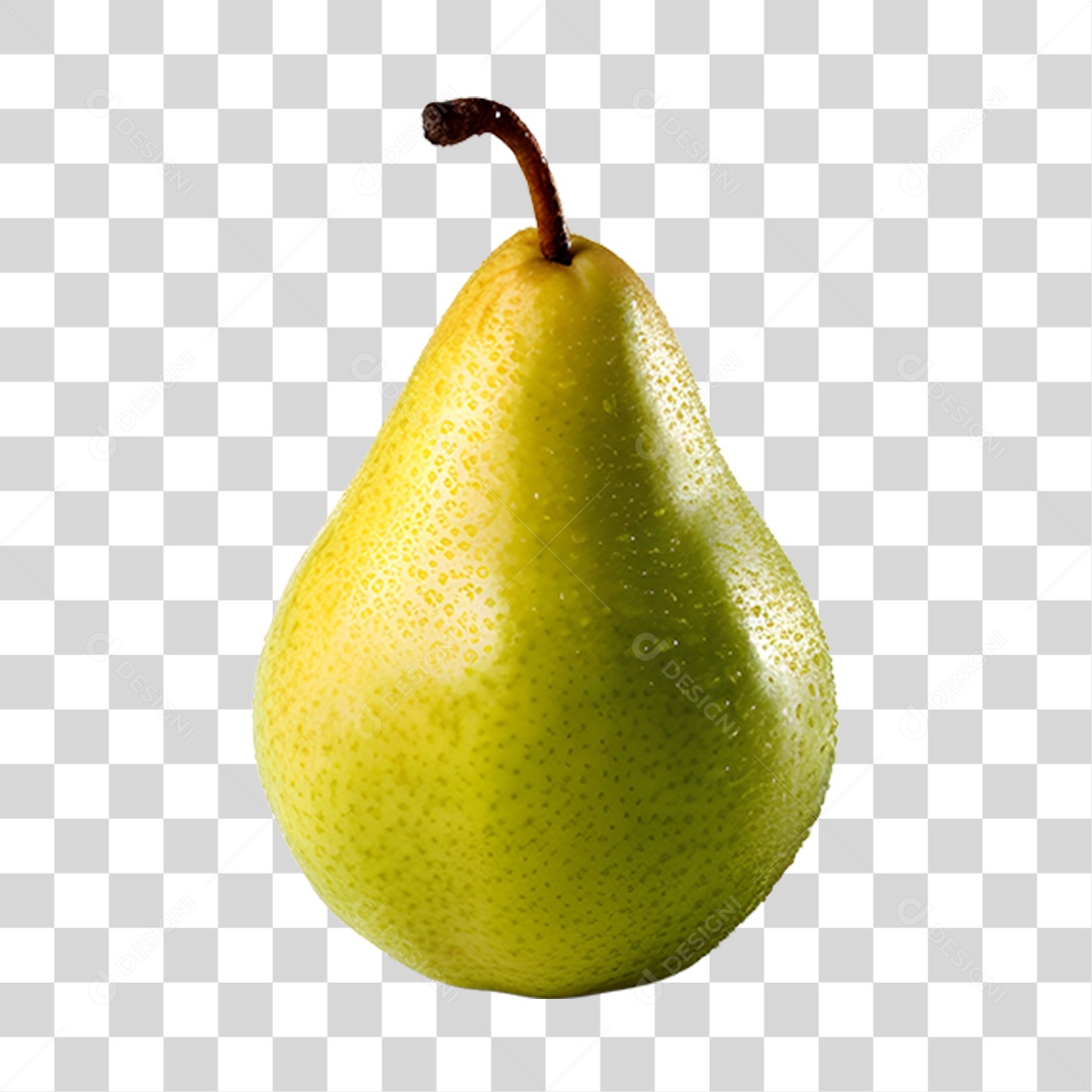 Pêra madura e fresca PNG Transparente