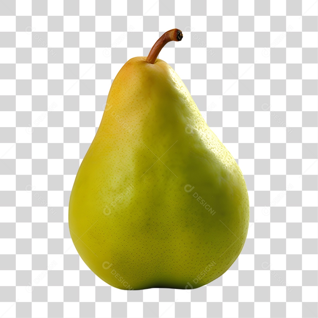 Pêra madura e fresca PNG Transparente