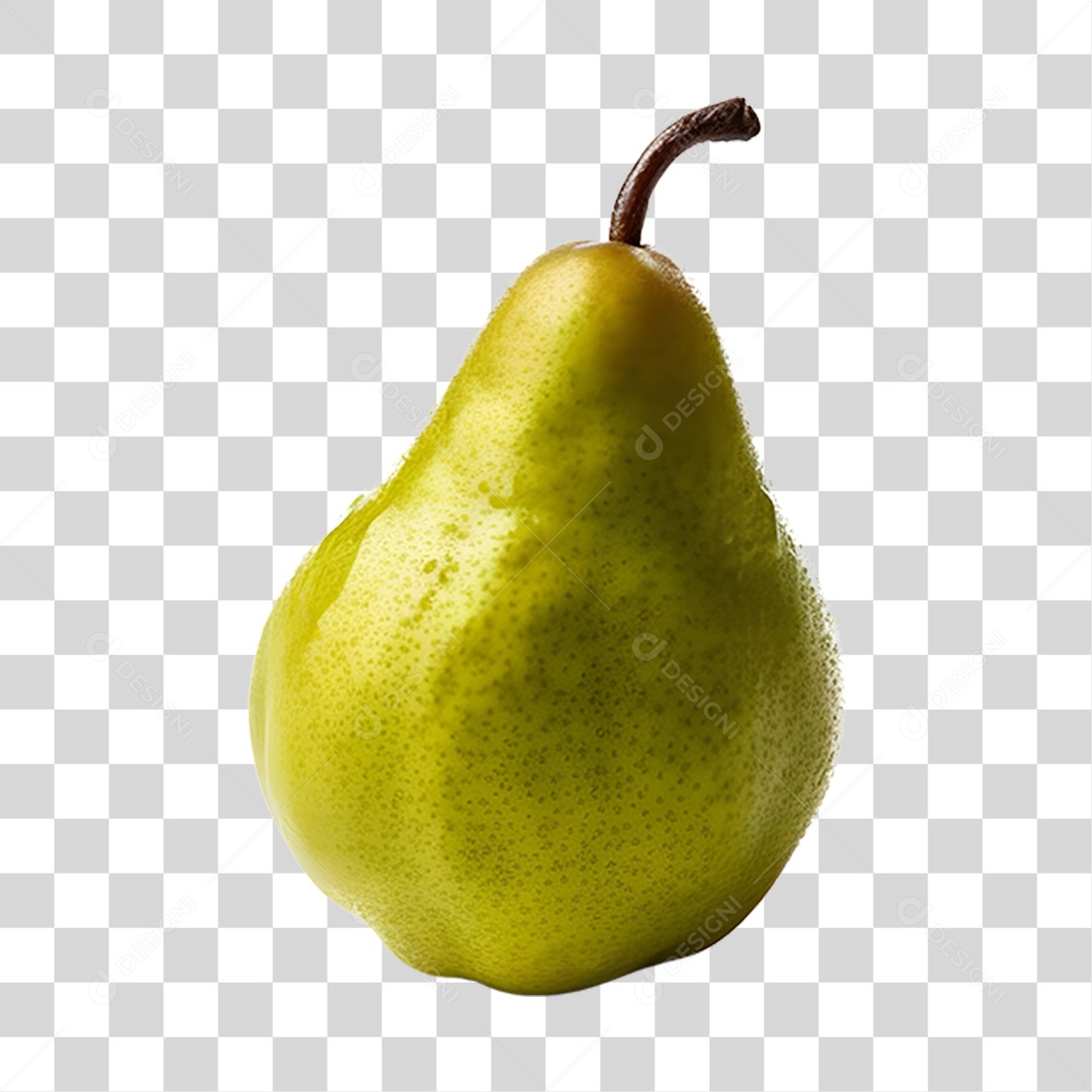 Pêra madura e fresca PNG Transparente