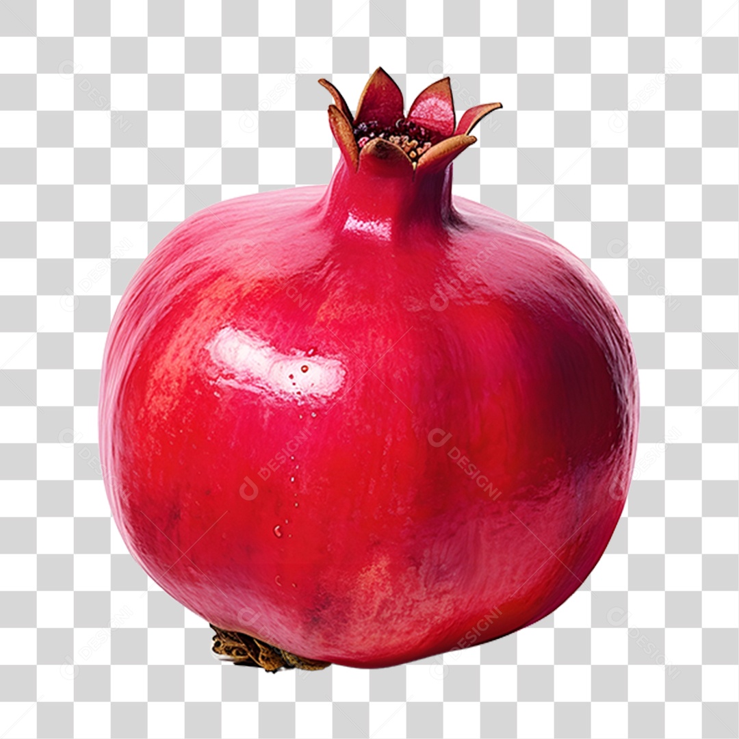 Romã maduro e fresco PNG Transparente