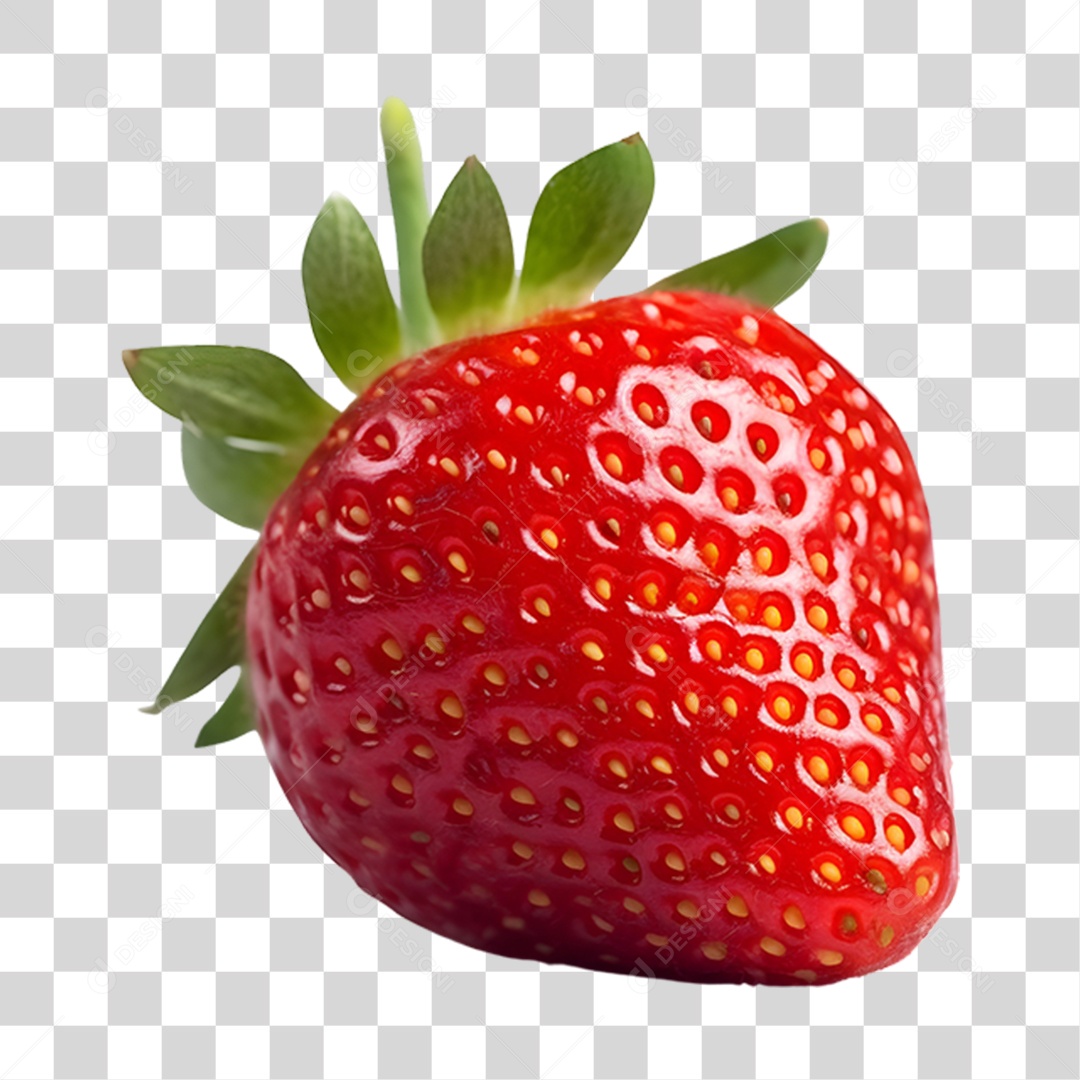 Morango madura fresca PNG Transparente