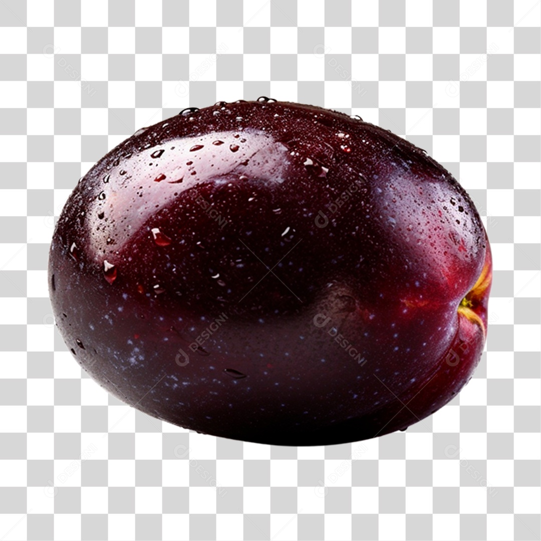 Ameixa madura fresca PNG Transparente