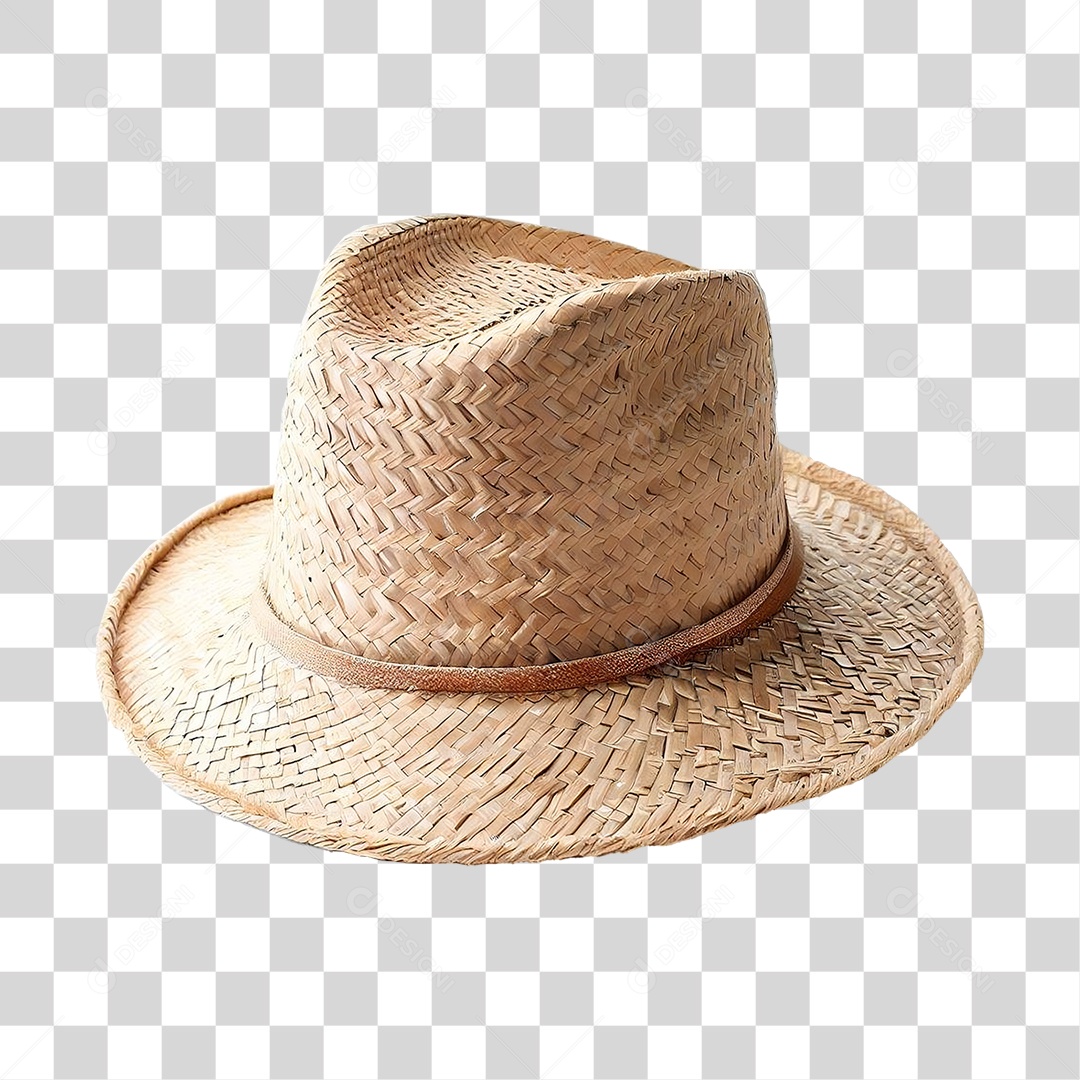 Chapéu de Palha PNG Transparente para Composição