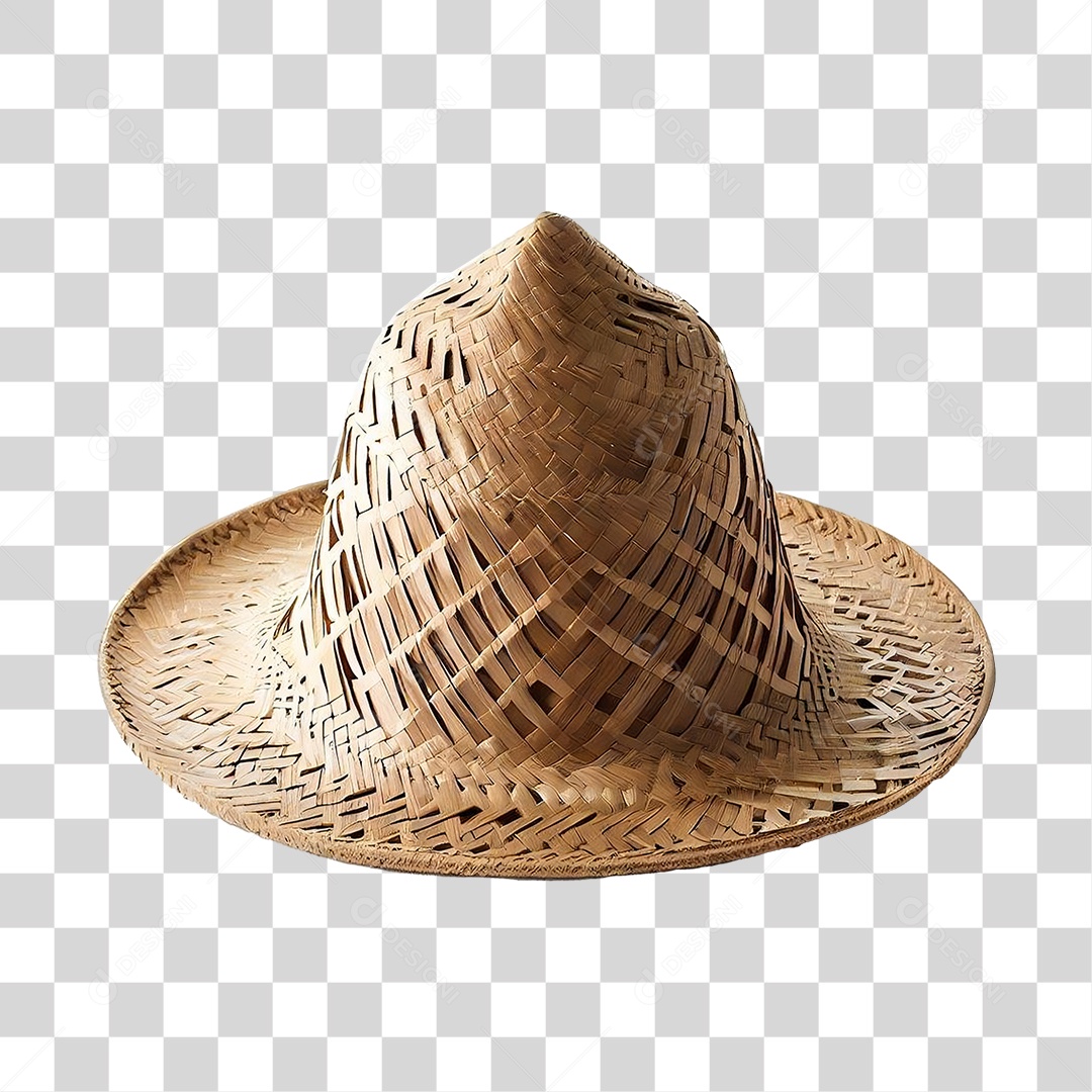 Chapéu de Palha PNG Transparente para Composição