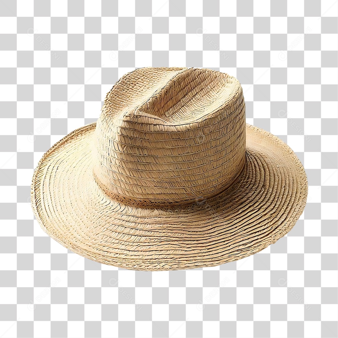 Chapéu de Palha PNG Transparente para Composição
