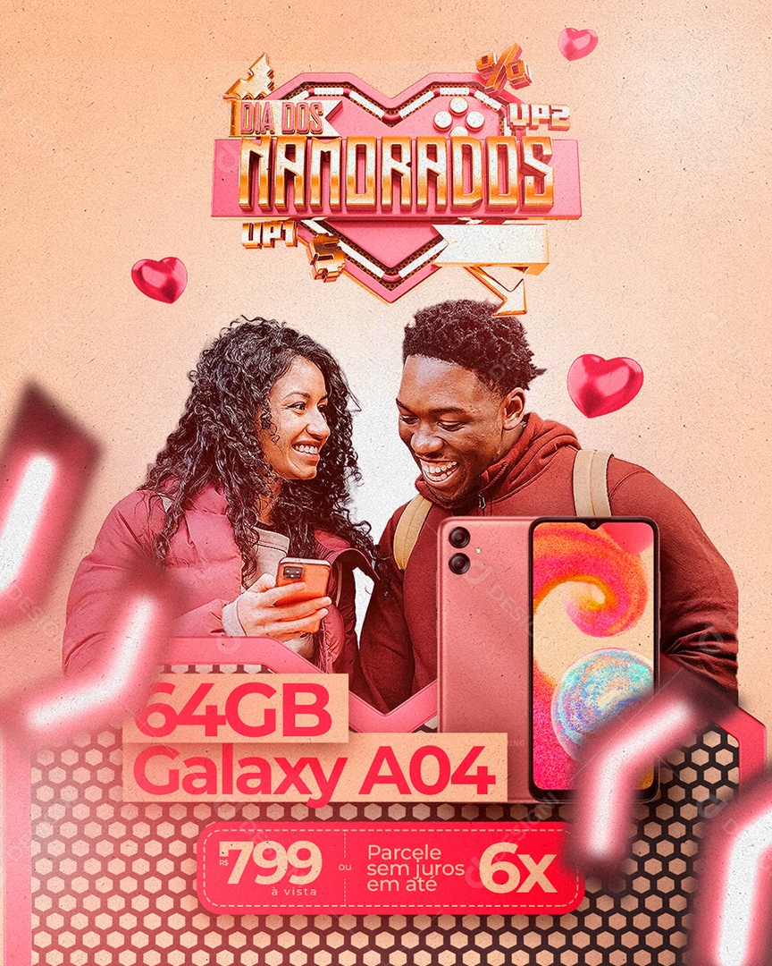 Dia Dos Namorados Venha Conferir Social Media PSD Editável