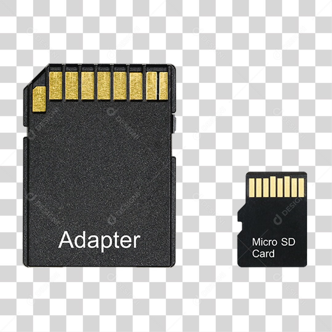 Adaptador de Cartão de Memoria PNG Transparente