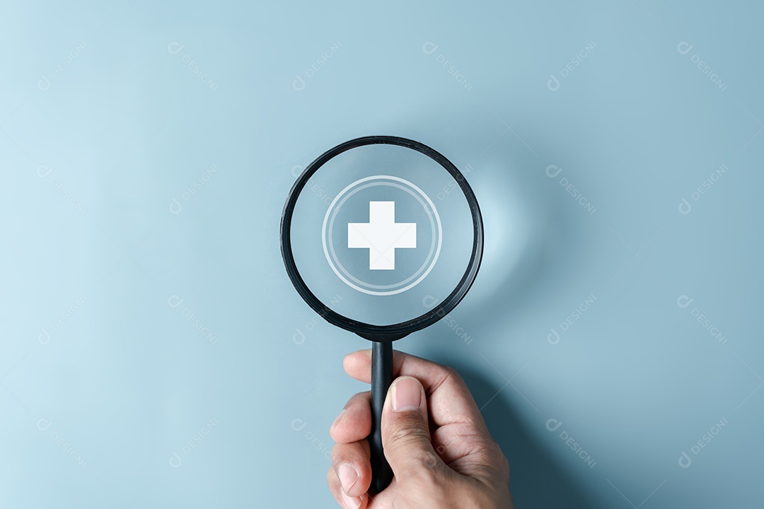 Conceito médico de saúde seguro de saúde.