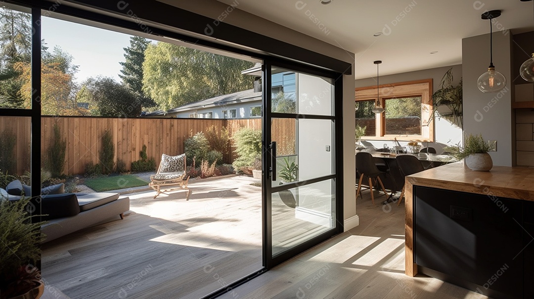 Lindo design de casa moderna