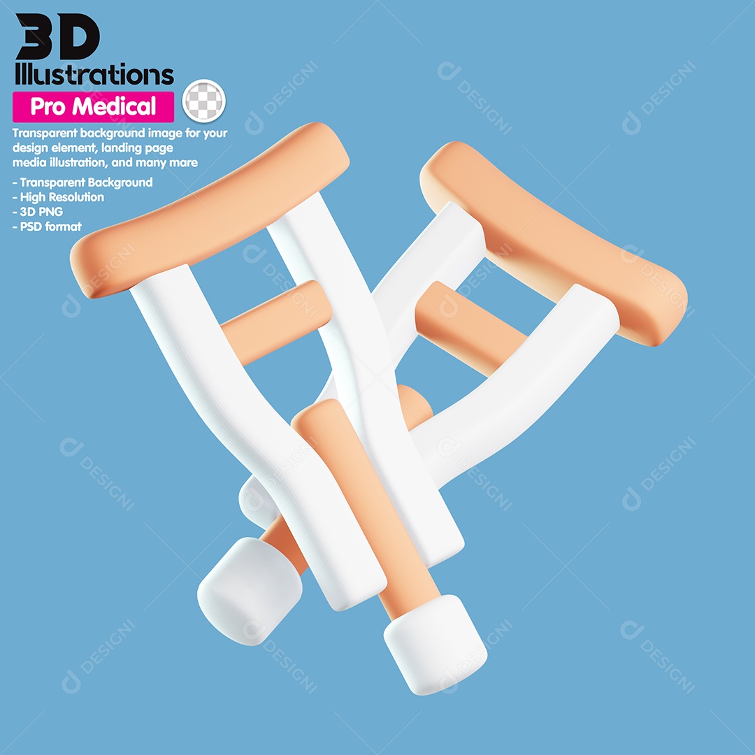 Moletas Elemento 3D Para Composição PSD