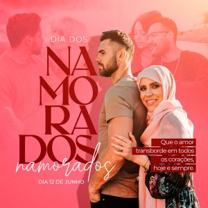 Dia Dos Namorados 12 de Junho Social Media PSD Editável