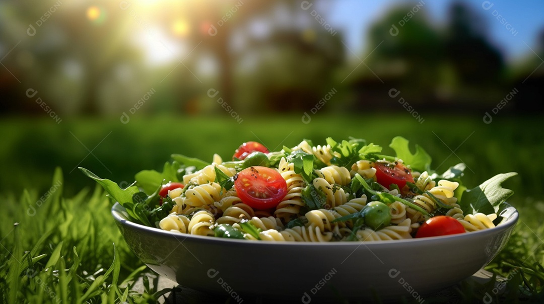 Tigelas De Salada De Legumes e Frutas