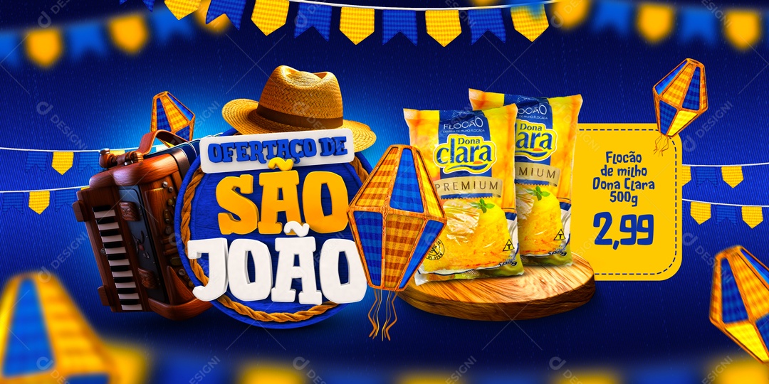Ofertaço de São João Social Media PSD Editavel