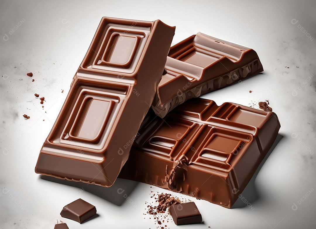 Barra de chocolate ao leite