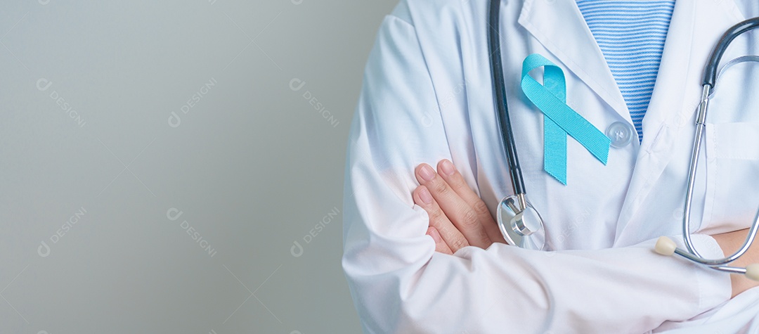 Mês de conscientização sobre o câncer de próstata de novembro azul