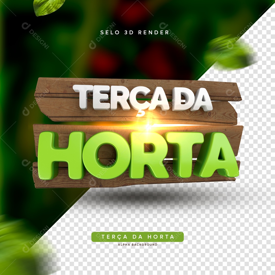 Selo 3D Terça da Horta