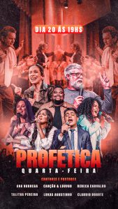 Story Flyer Dia 20 Profética Quarta Feira Social Media PSD Editavel