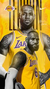 Story Flyer Jogador Basquete Lebron James Social Media PSD Editável