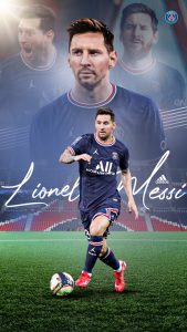 Story Flyer Jogador Futebol Messi Social Media PSD Editável