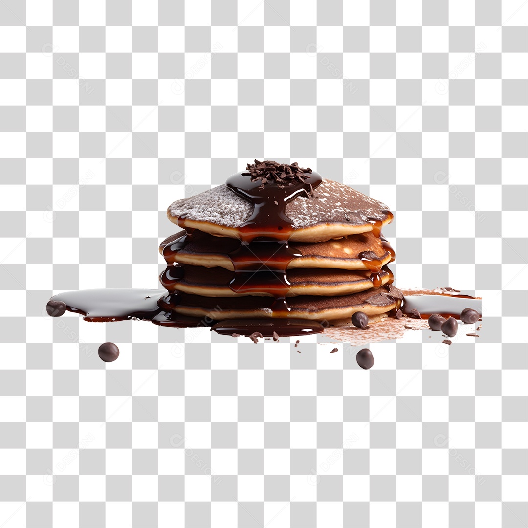 Panquecas saborosas PNG Transparente