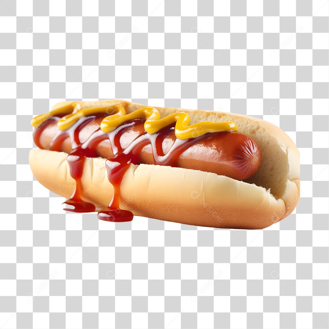 Cachorro quente alimento saboroso PNG Transparente