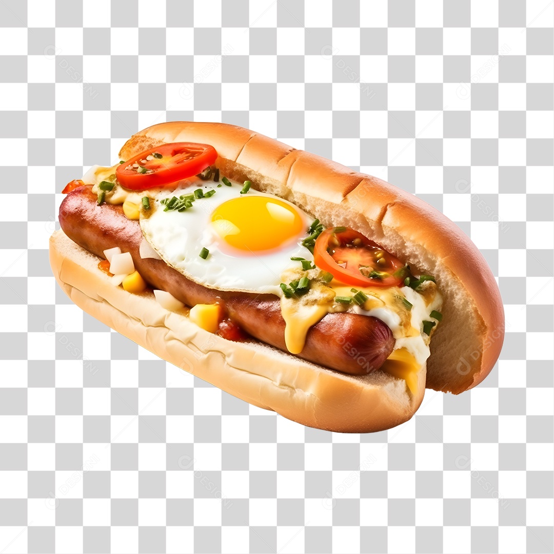 Cachorro quente alimento saboroso