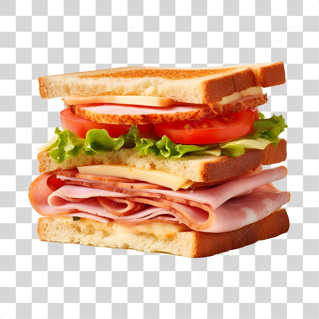 Sanduiches saborosos PNG Transparente