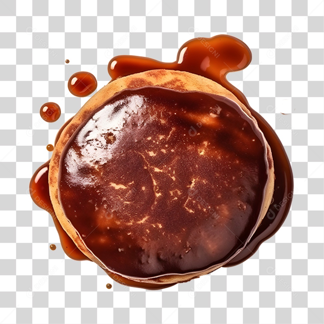 Panqueca alimento saboroso PNG Transparente