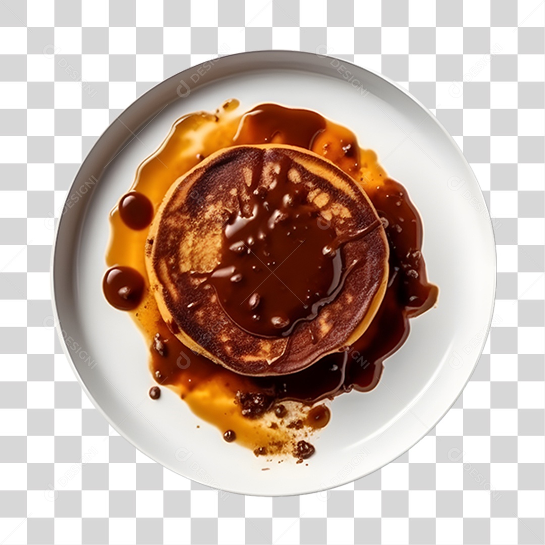 Panqueca alimento saboroso PNG Transparente