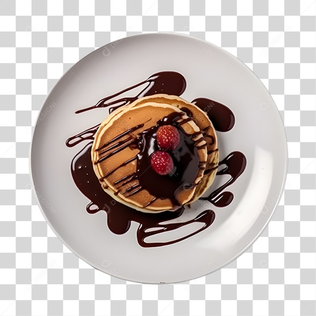 Panqueca alimento saboroso PNG Transparente