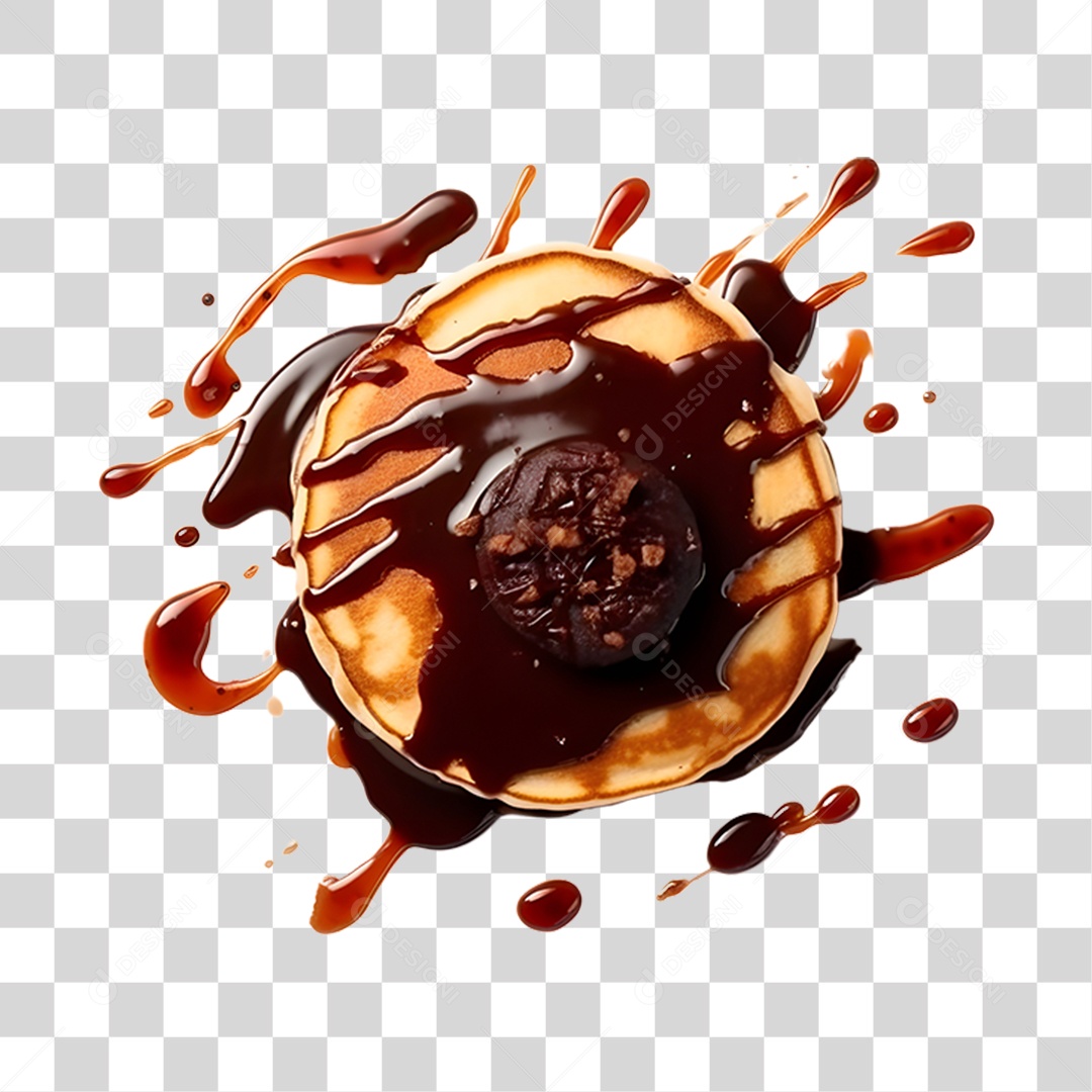 Panqueca alimento saboroso PNG Transparente