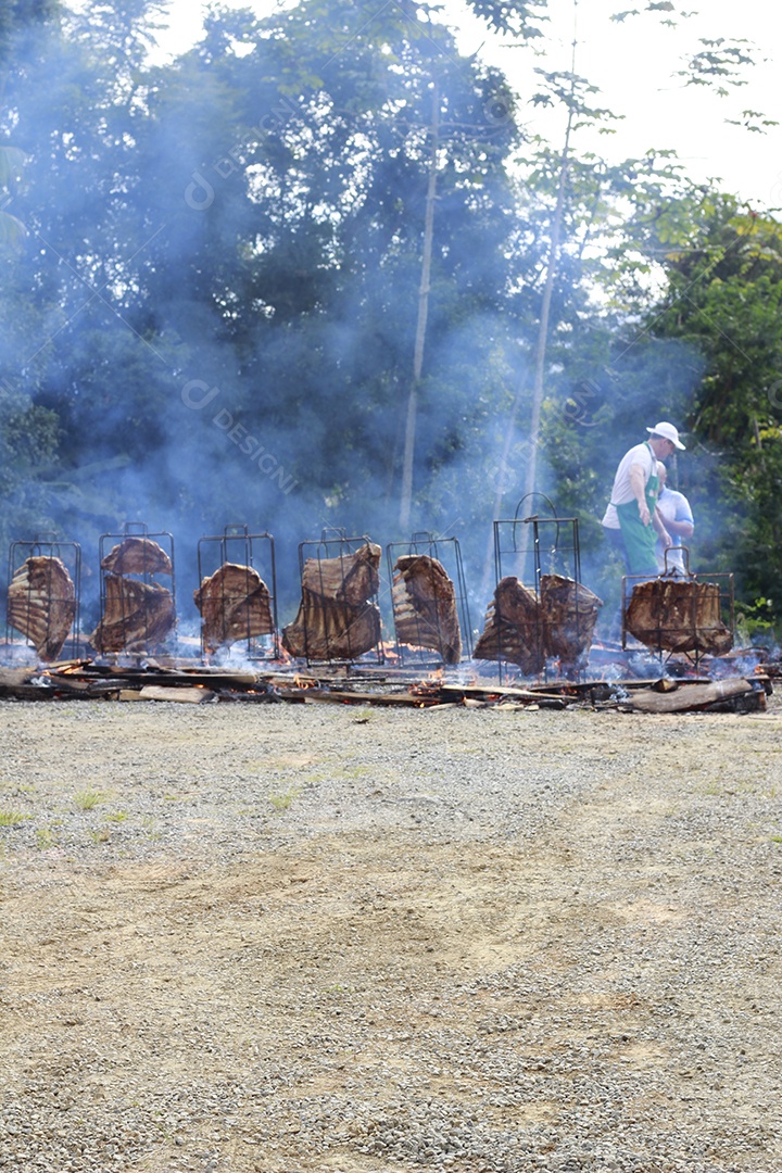 Churrasco gaúcho tradicional