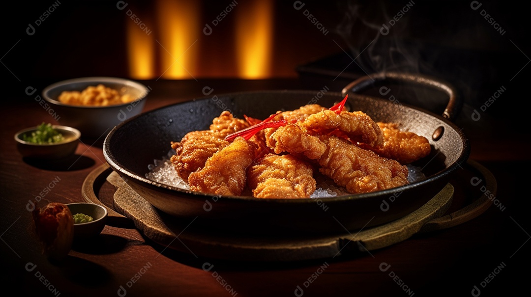 Bolinhos Fritos Crocante