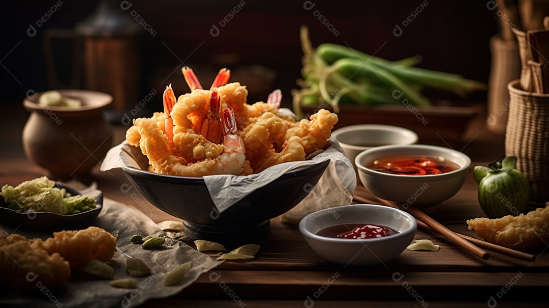 Bolinhos Fritos Crocante