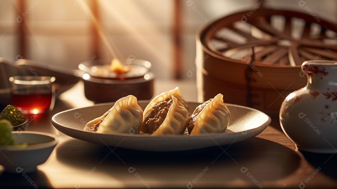 Bolinhos Chineses Comida