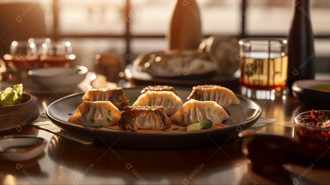 Bolinhos Chineses Comida