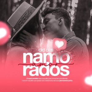 Dia Dos Namorados 12 de Junho Social Media PSD Editável