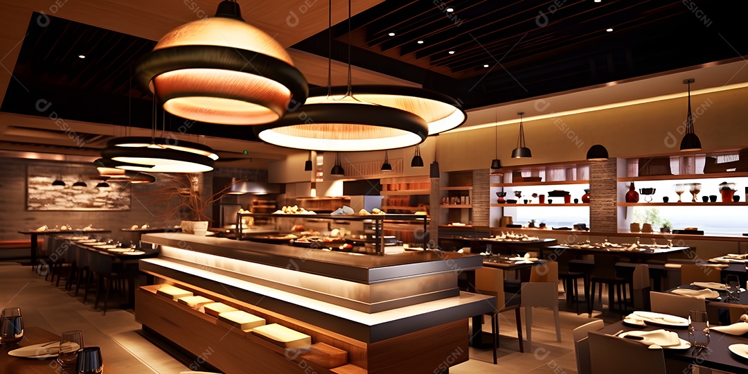 Detalhes do restaurante japonês