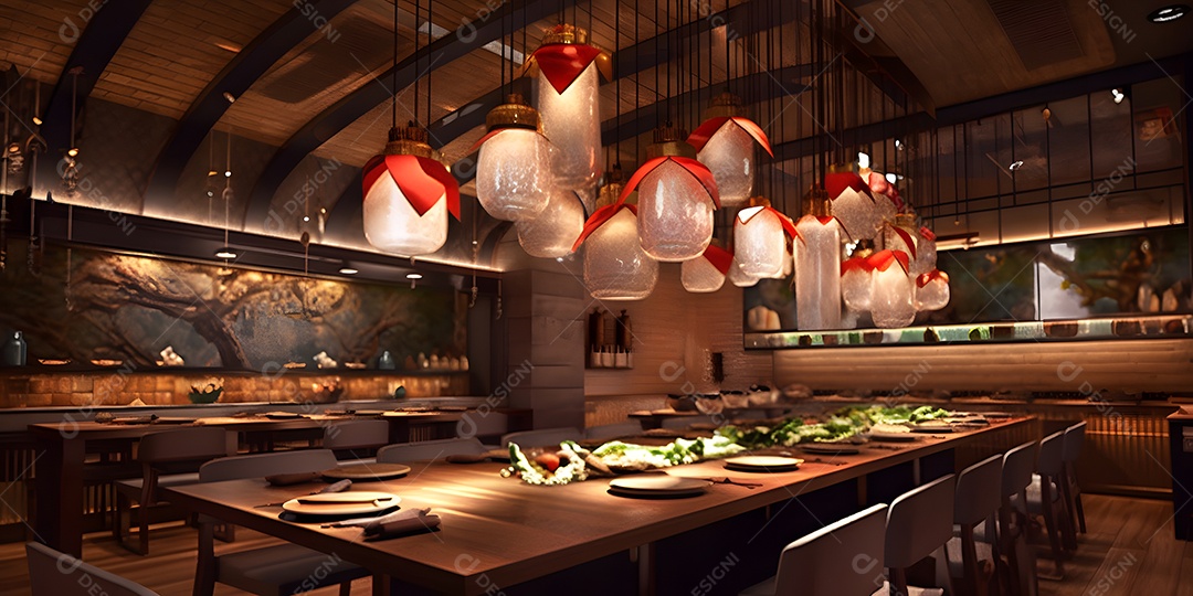 Detalhes do restaurante japonês