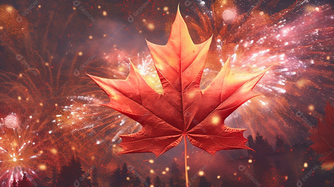 Bandeira do pais de Canadá