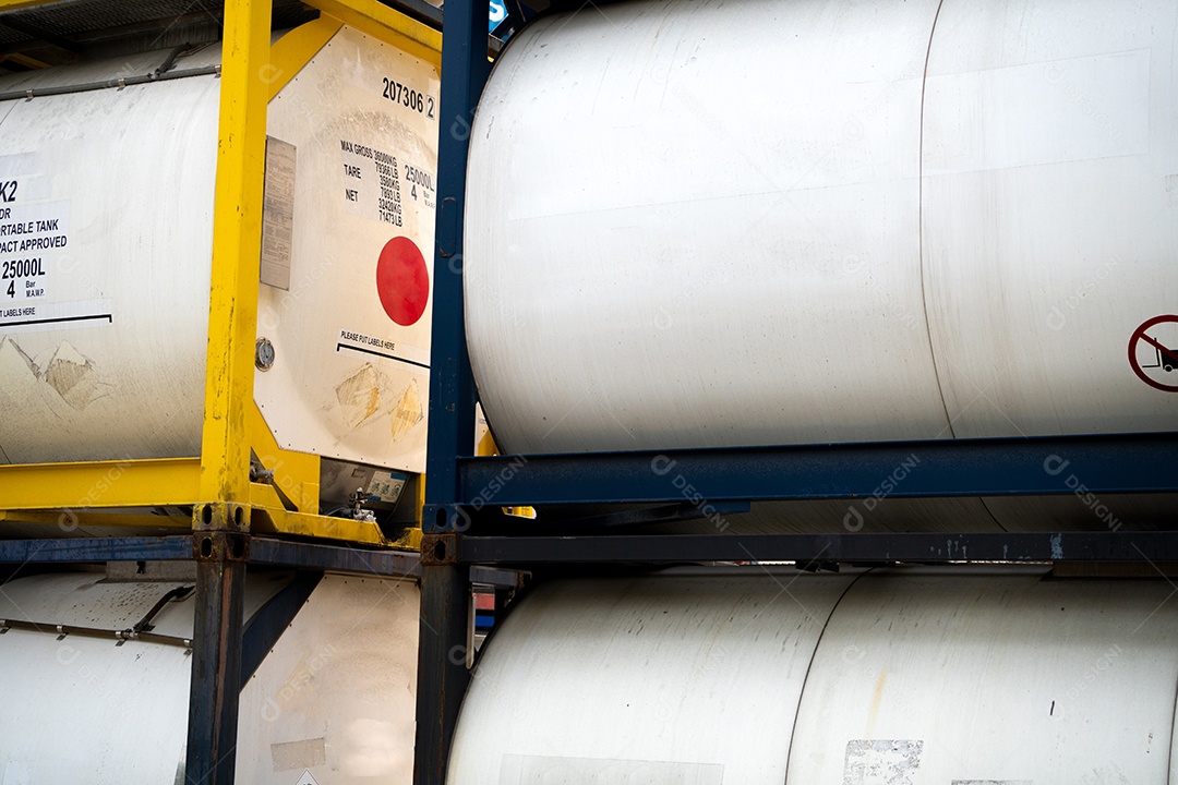 Recipiente tanque químico