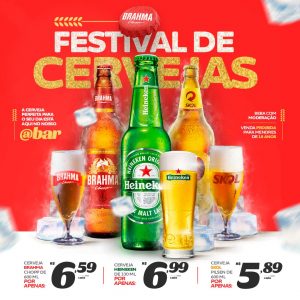 Festival de Cervejas Venha Conferir Social Media PSD Editável