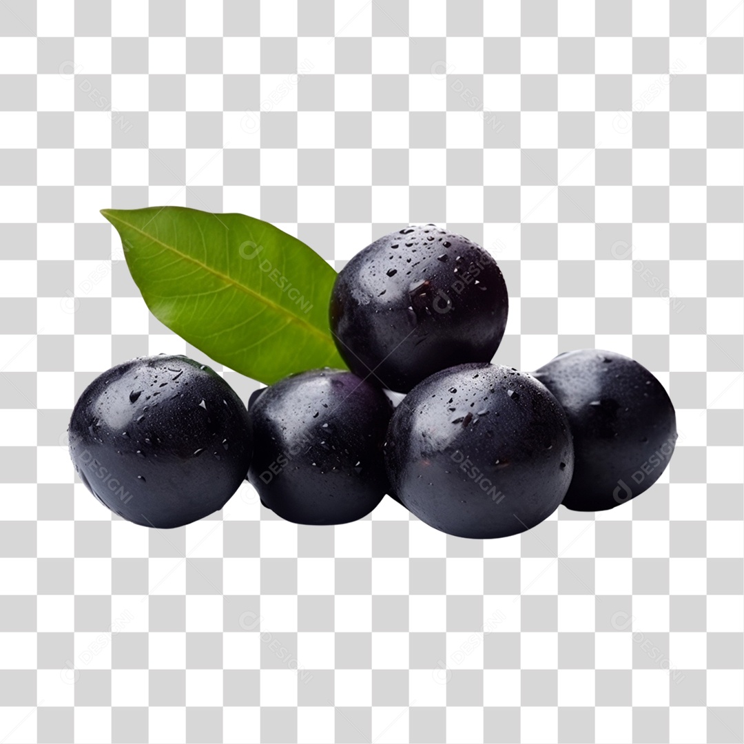 Açaí maduro PNG Transparente