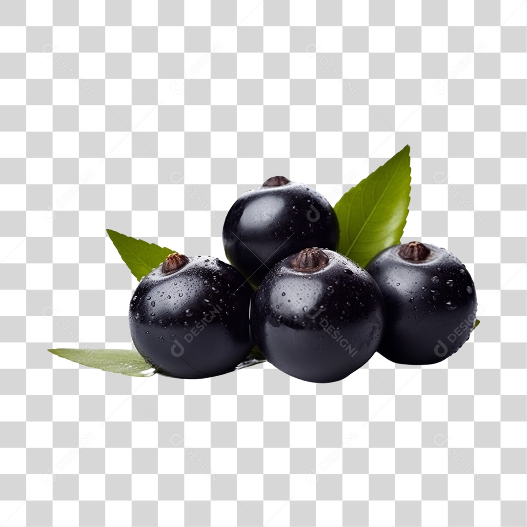 Açaí maduro PNG Transparente