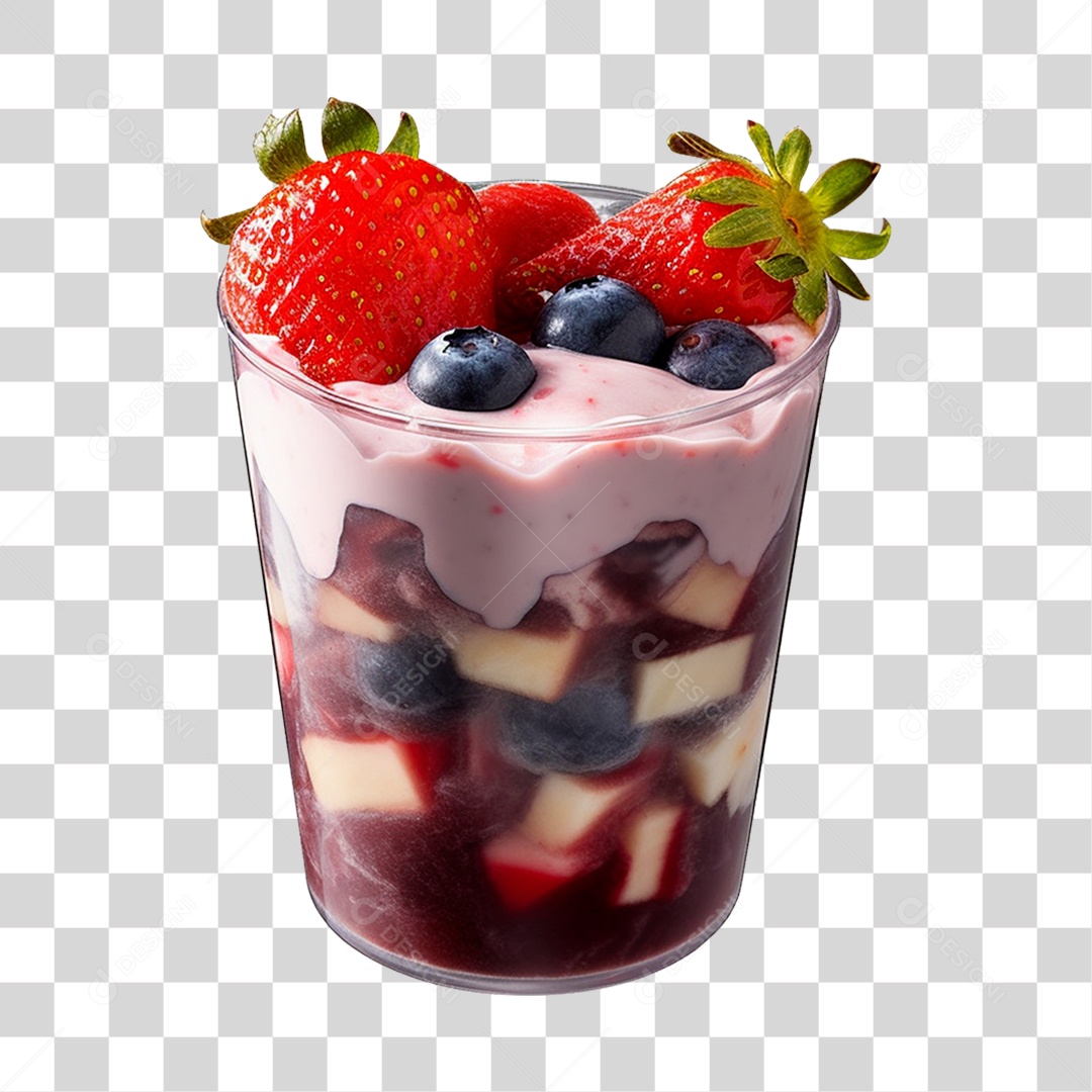 Sorvete delicioso sobre uma tigela PNG Transparente