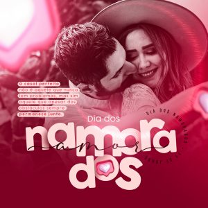 Dia Dos Namorados Amor Social Media PSD Editável