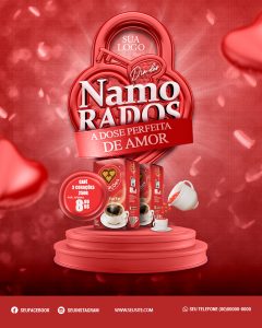 Dia Dos Namorados a Dose Perfeita de Amor Social Media PSD Editável