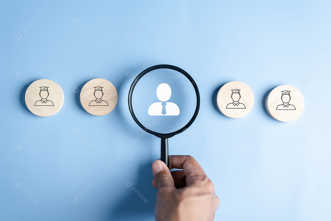 RH ou contratação de recursos humanos. Novos sites seletivos de recrutamento de carreira.