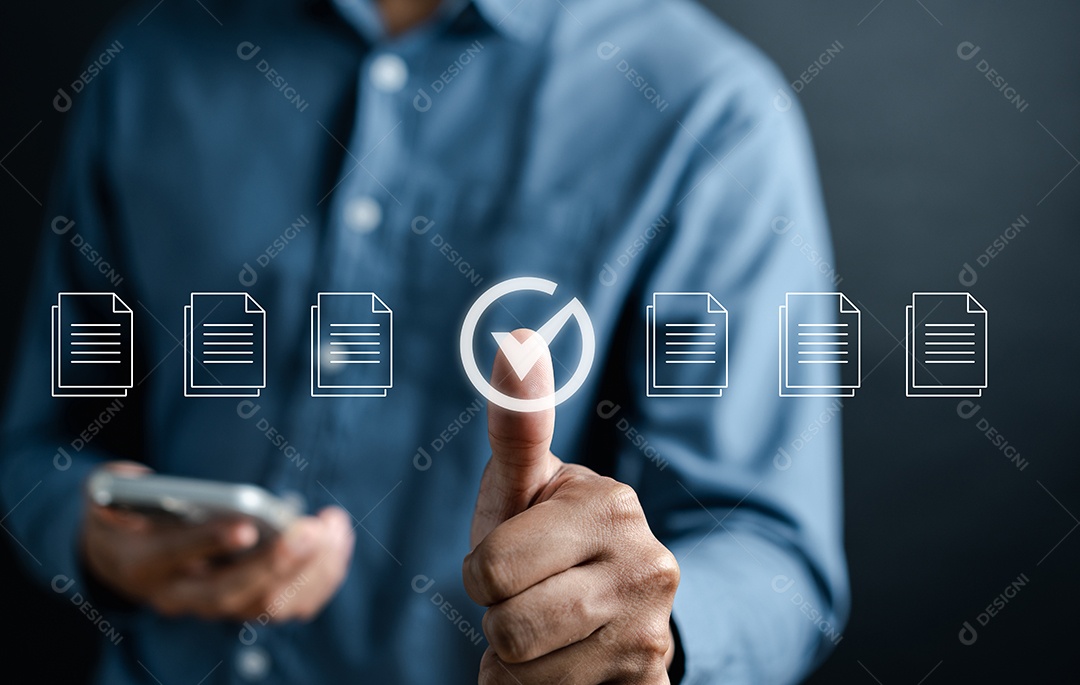 Lista de verificação Gerenciamento de qualidade com garantia de qualidade ou QA e controle de qualidade ou QC e melhoria.