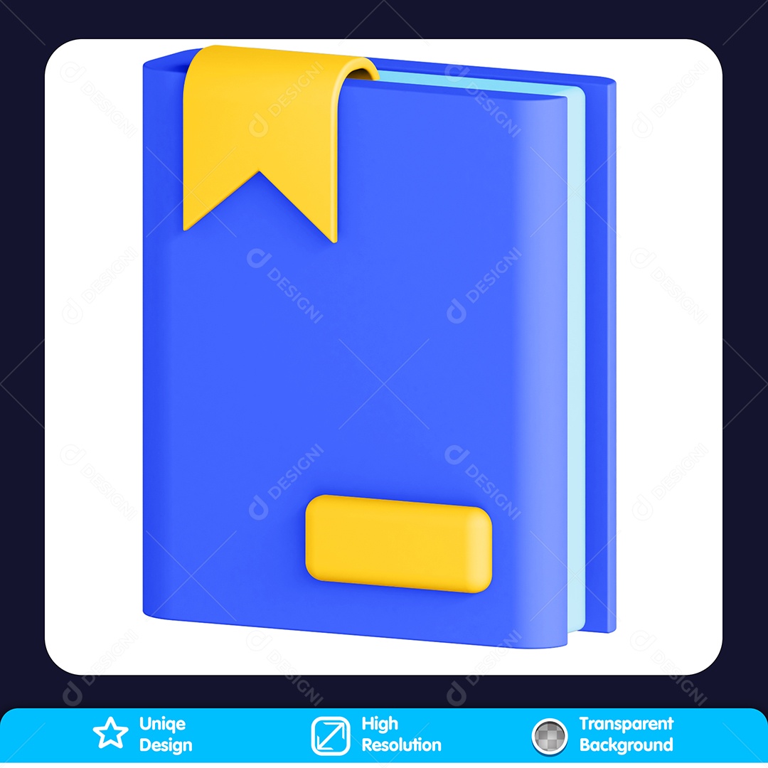 Livro Elemento 3D Para Composição PSD
